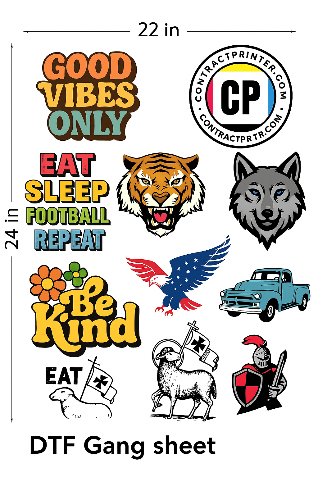DTF Gangsheet - Auto Builder